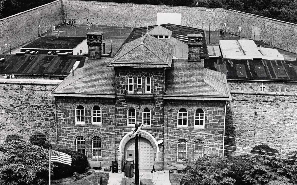 Aerial View of the Bucks County Prison